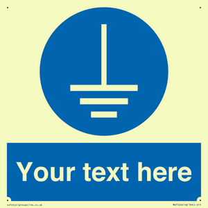 Custom Connect to Earth Sign